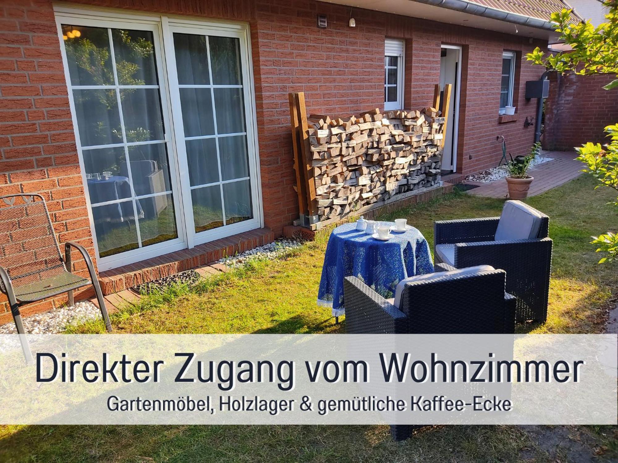 "Bremerhaven-Langen" In Geestland-Langen - Modern Eingerichtete Fewo Mit Garten, Wlan & Parkplatz - Ruhig & Stadtnah エクステリア 写真