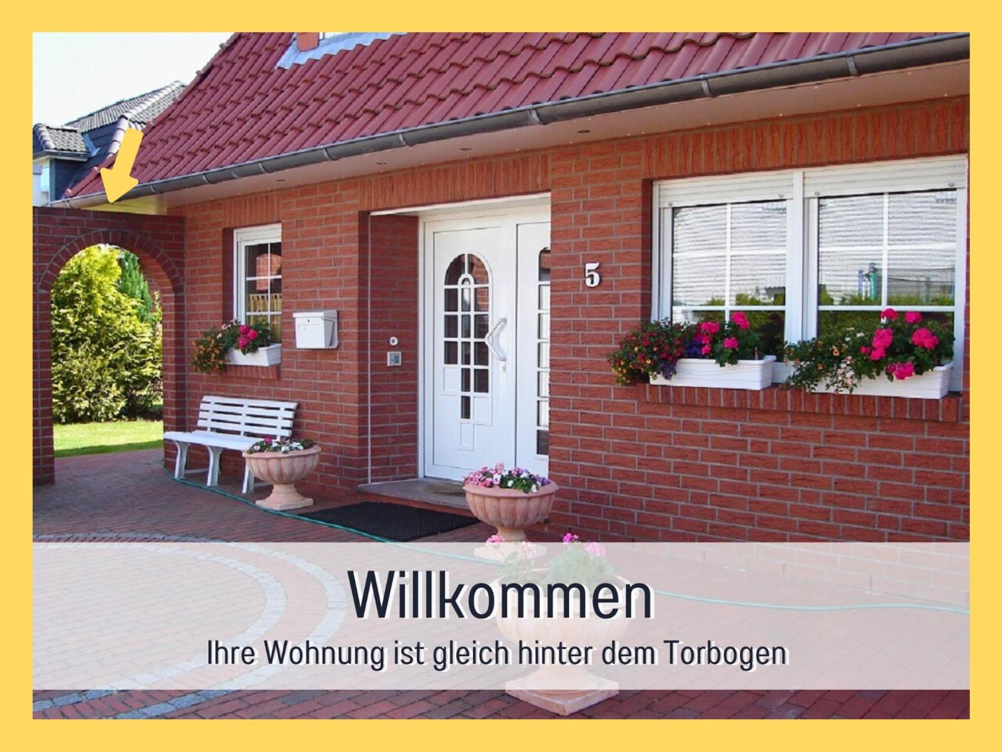 "Bremerhaven-Langen" In Geestland-Langen - Modern Eingerichtete Fewo Mit Garten, Wlan & Parkplatz - Ruhig & Stadtnah エクステリア 写真